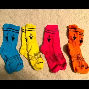 Set of 4 Bombas calf socks